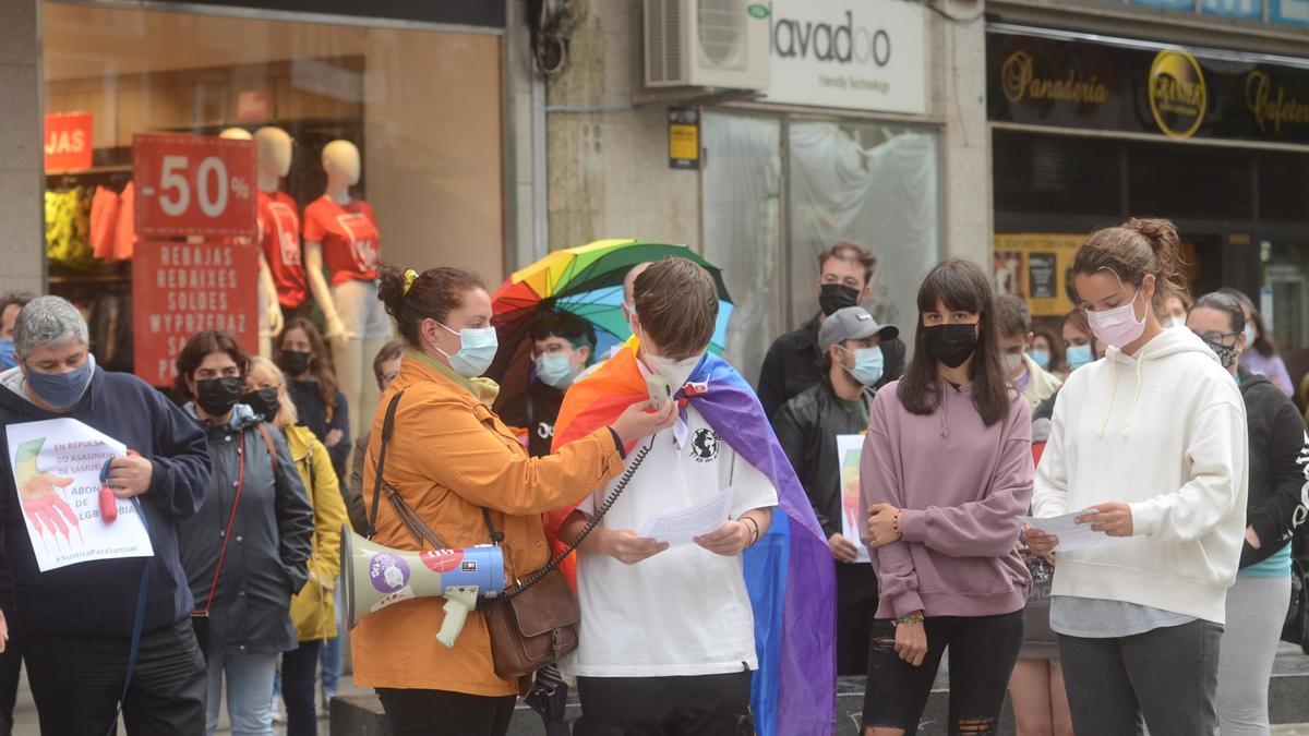 Concentración en Vilagarcía