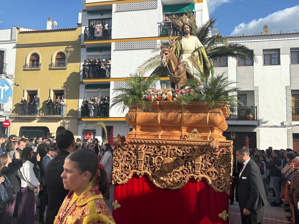Procesión de la Borriquita en Pozoblanco.