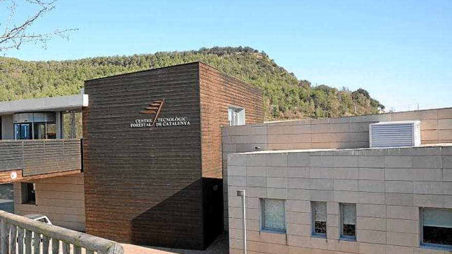 L&#039;edifici del Centre Tecnològic Forestal de Catalunya, a Solsona