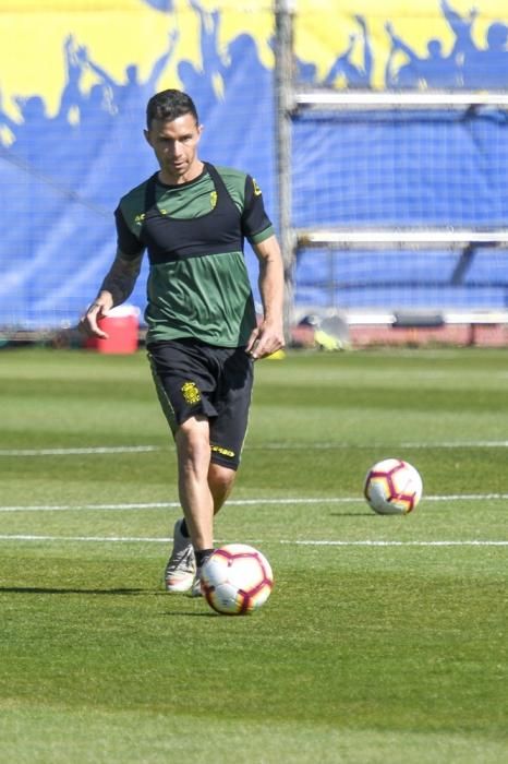 Entrenamiento de la UD Las Palmas (20/02/2019)