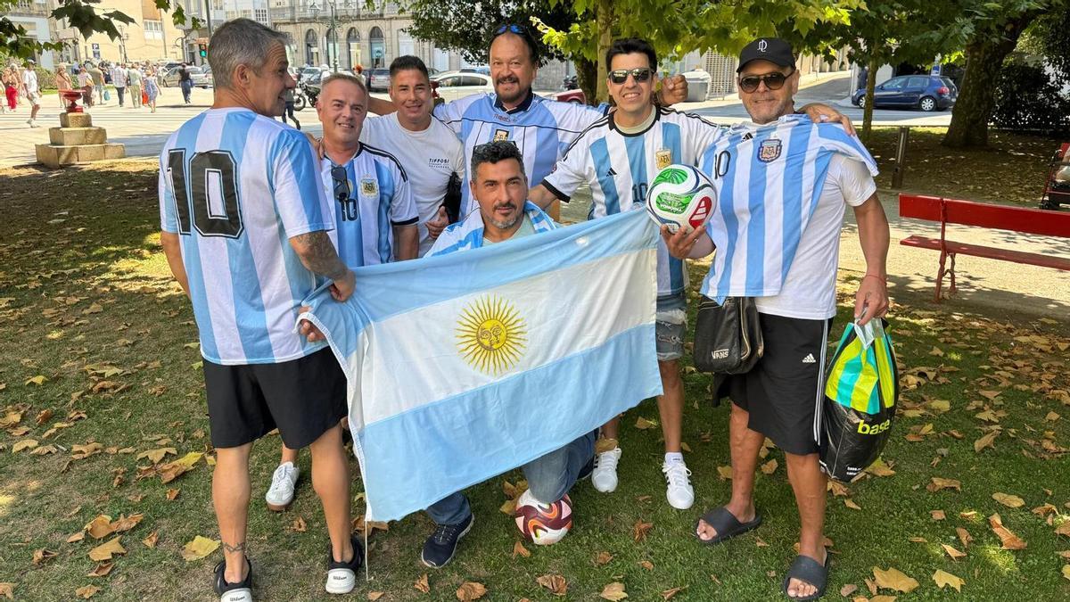 Argentina se hará notar este domingo en Vilagarcía de Arousa.
