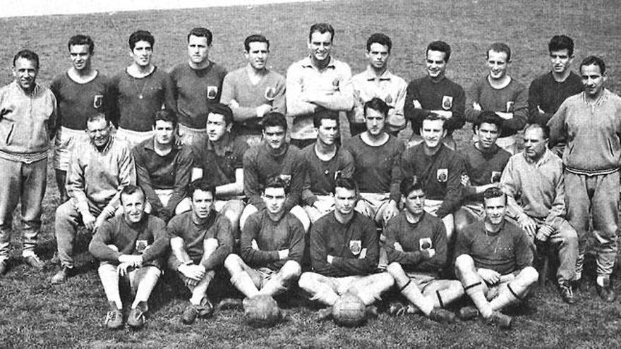 La plantilla de la temporada 1959/60.