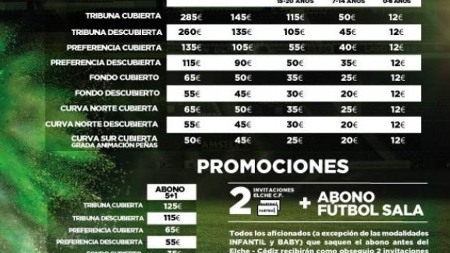 El Elche lanza la campaña de abonos para la segunda vuelta del campeonato de Liga