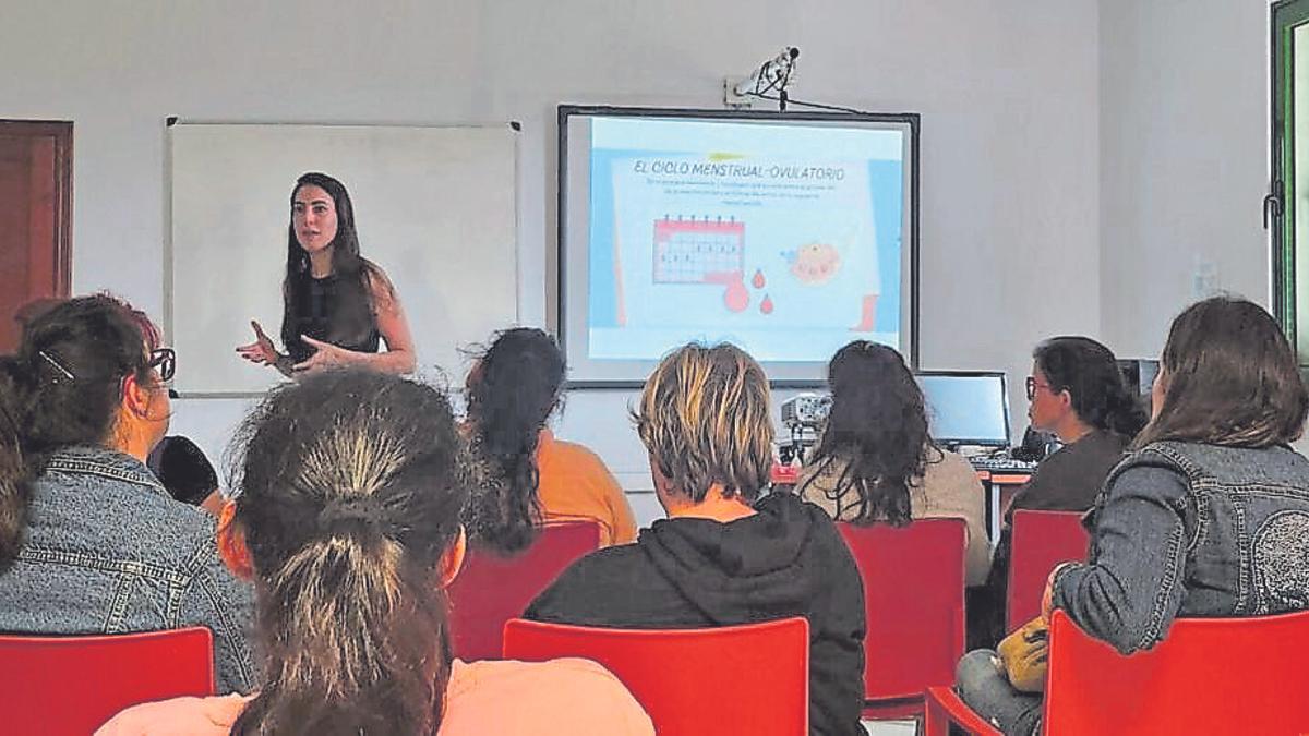 Una de las sesiones de educación afectiva y sexual en Lanzarote.