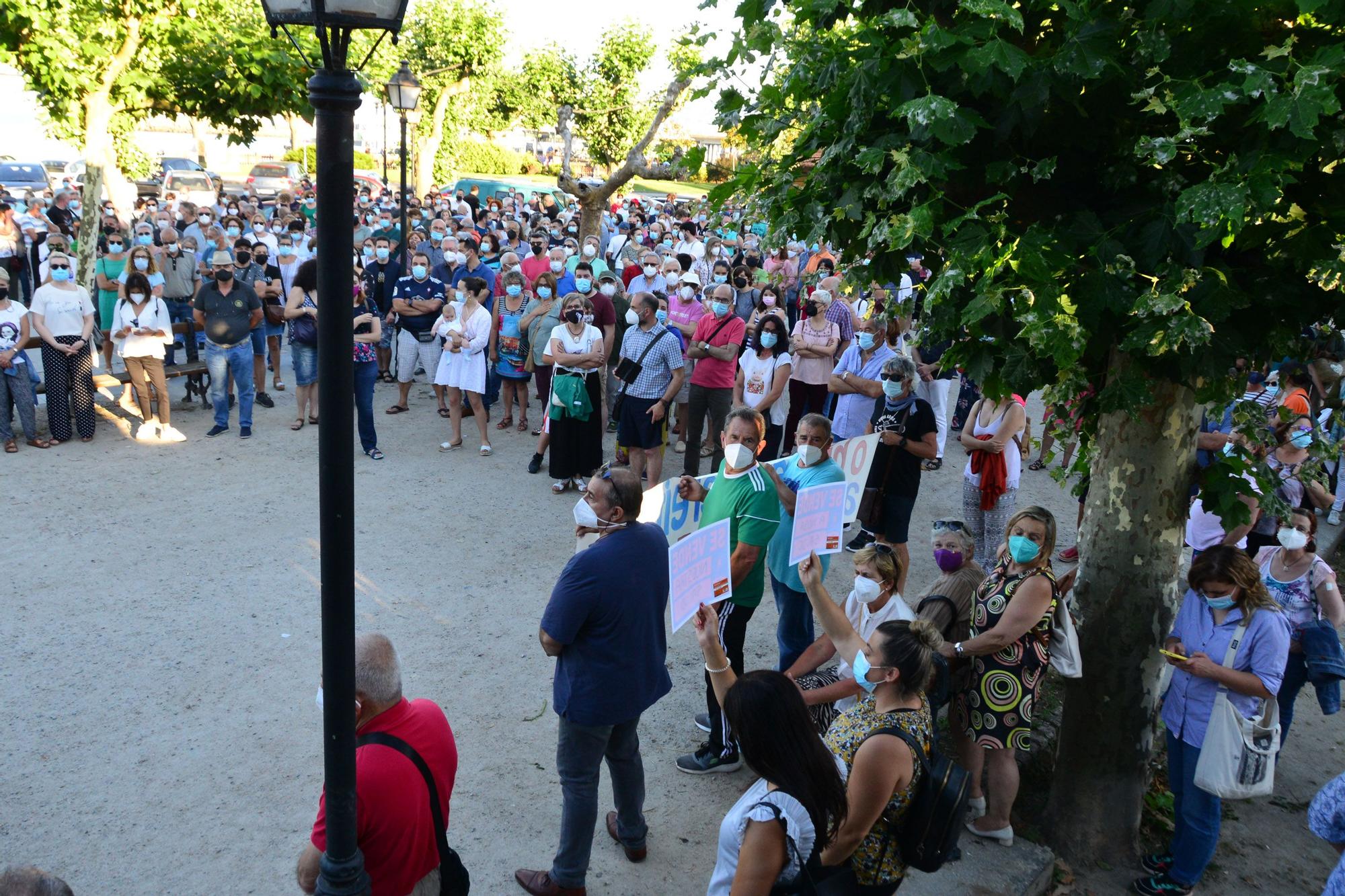 Marcha por la sanidad pública en Cangas