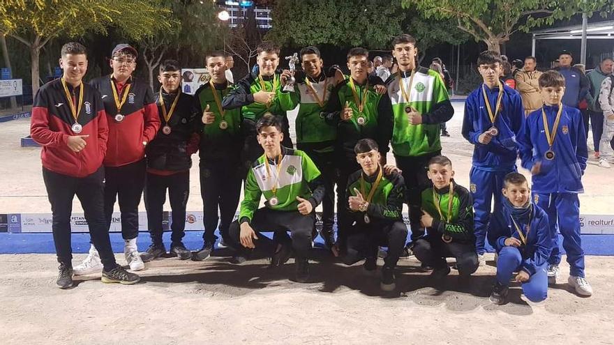 Un joven de 15 años de El Campello, campeón de la Comunidad Valenciana de petanca