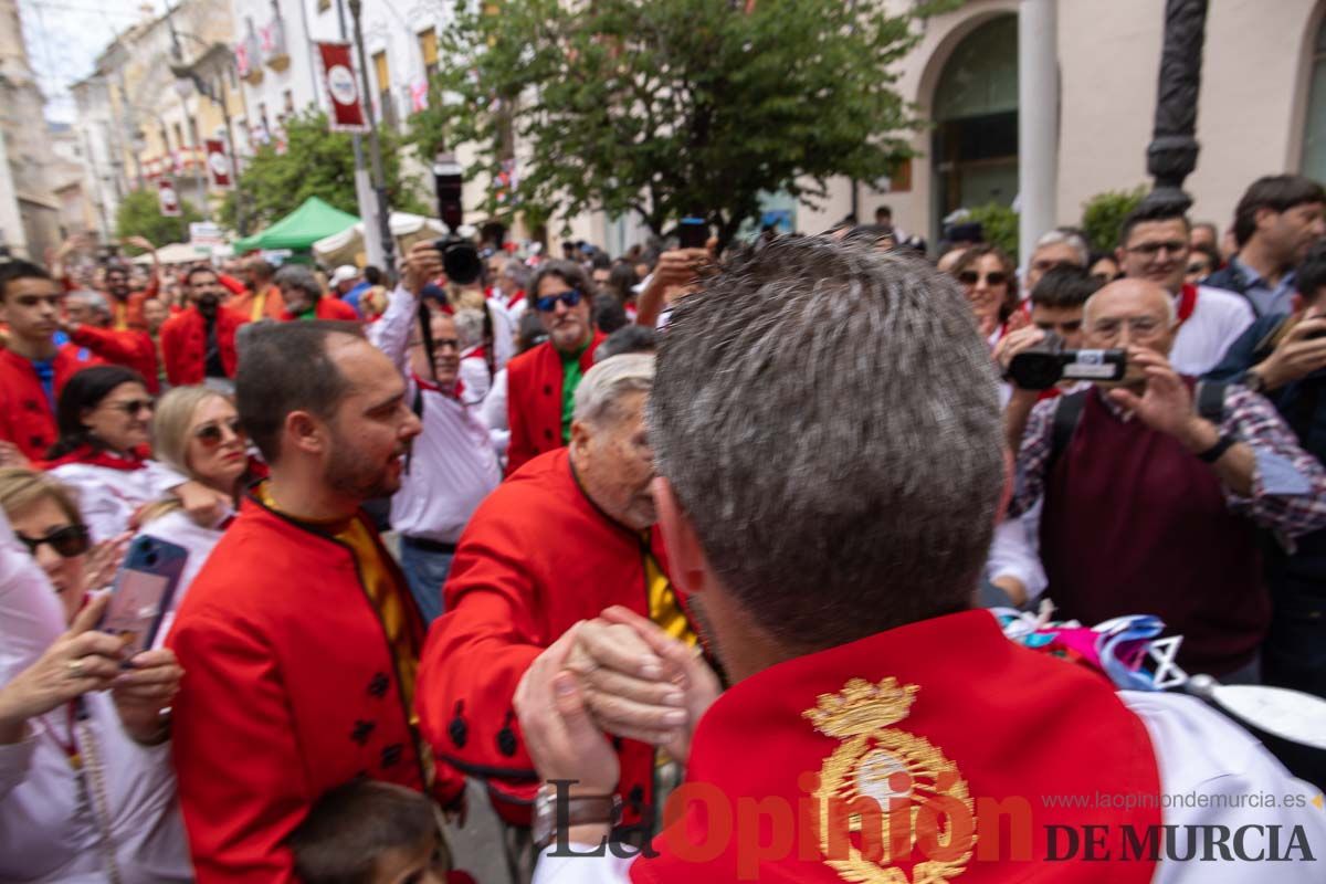 Moros y Cristianos en la mañana del día dos en Caravaca