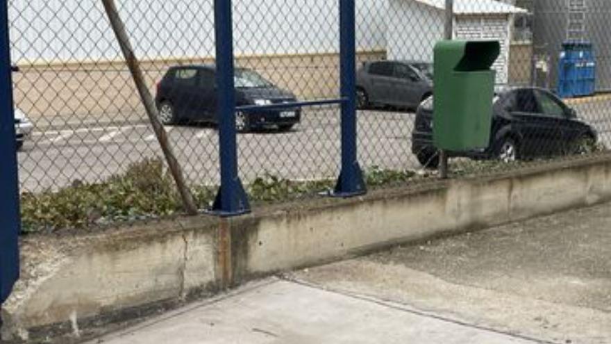 Se han rebajado las aceras.