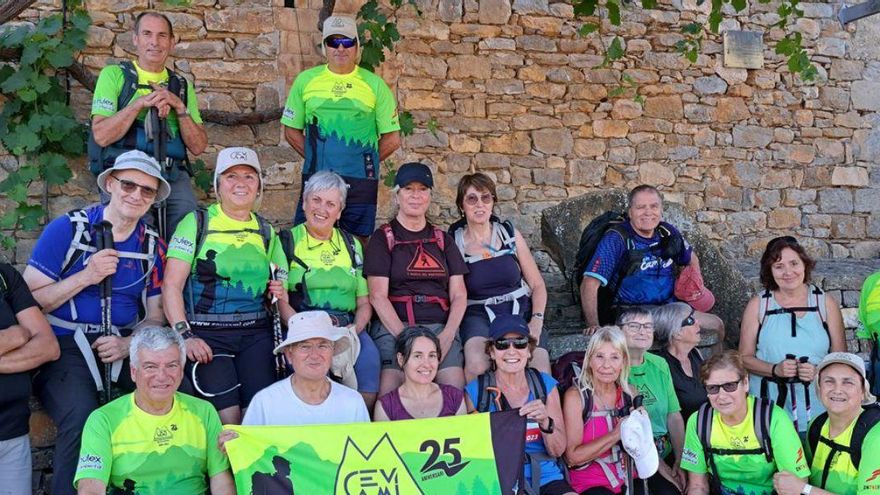 Sortida de la colla excursionista de Vilanova del Camí al Pallars Jussà | ARXIU PARTICULAR