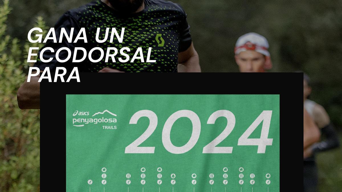 El 22 de abril, los corredores que depositen sus residuos en la zona habilitada en la meta de Sant Joan, entrarán en el sorteo de 5 dorsales directos para la edición de ASICS Penyagolosa Trails 2024.