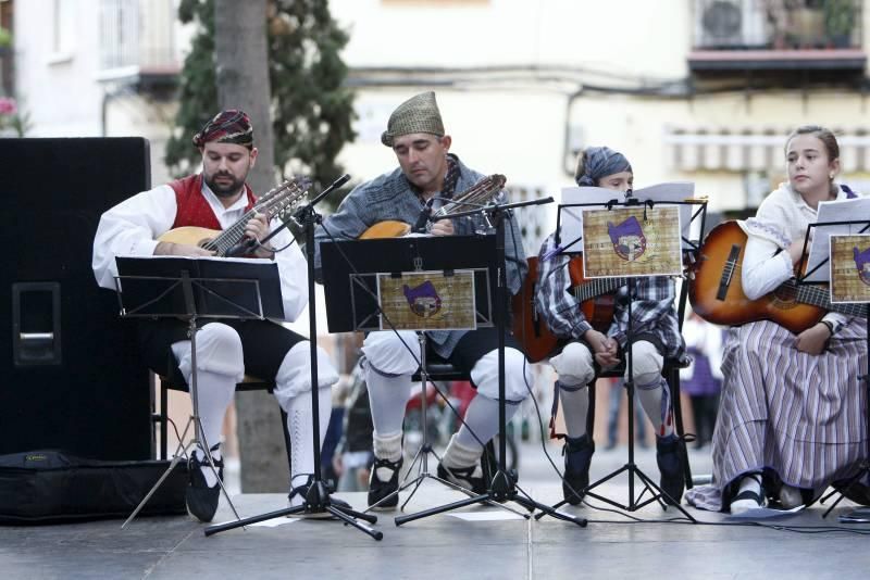 Escuelas de jotas en la Plaza de la Rebolería