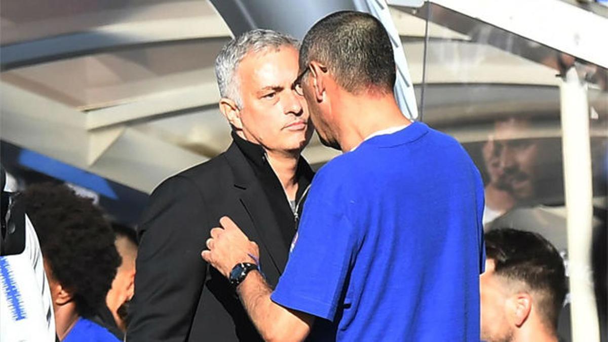 Sarri, sobre el incidente con Mourinho: Nos hemos equivocado