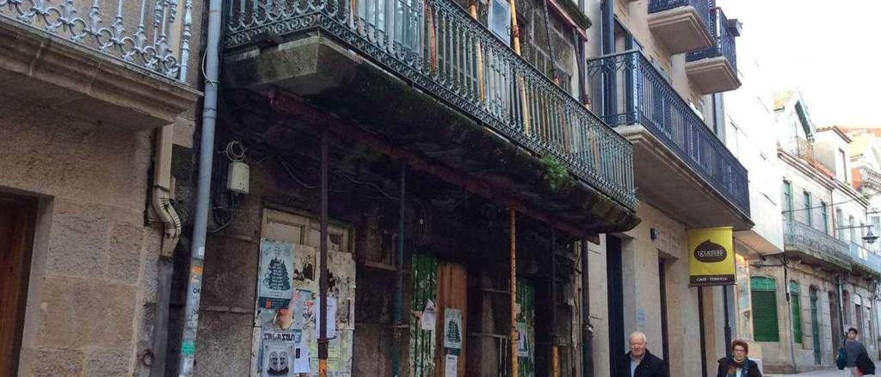 Casa Rectoral de Cangas, en la calle Real de Cangas. // Gonzalo Núñez