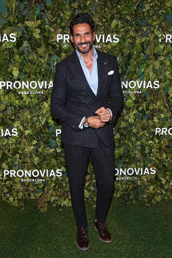 Óscar Higares en el desfile de Pronovias 2019