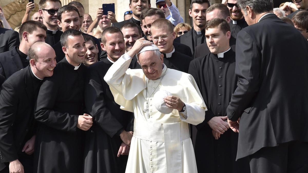 El Papa Francisco en una recepción el pasado mes de octubre.