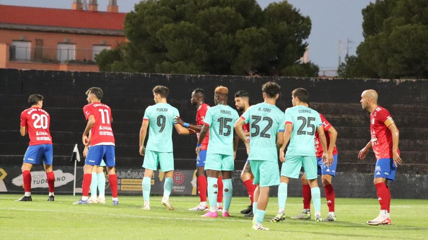 El Tarazona y el Teruel caen derrotados ante el Barcelona B y el Real Unión