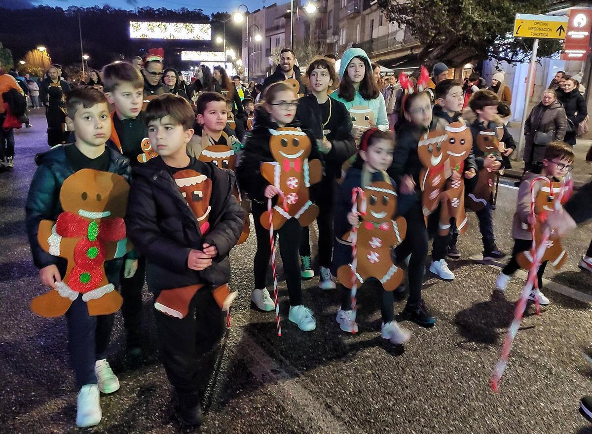 Las fotos de Sus Majestades los Reyes Magos recorriendo Cangas