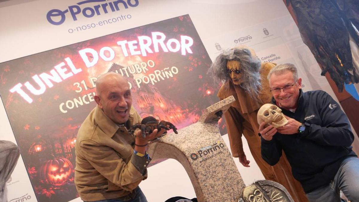 «Dará miedo de verdad»: el Concello de O Porriño presenta el túnel del terror en el emblemático edificio de Antonio Palacios