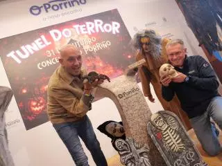 «Dará miedo de verdad»: el Concello de O Porriño presenta el túnel del terror en el emblemático edificio de Antonio Palacios