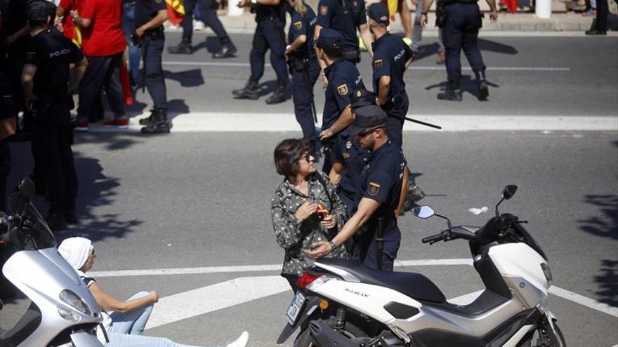 Los sindicatos ven el número de policias del domingo «adecuado»