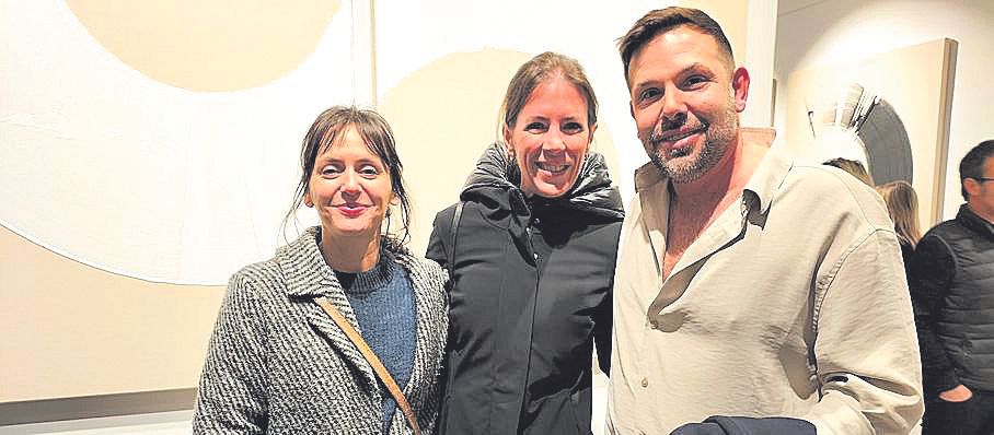 Libertad Fonseca, Sandra Vall y Javier Salvador.