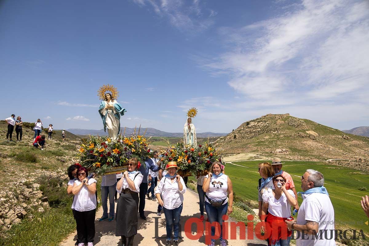 Así ha sido la Romería de los vecinos de Los Royos y El Moralejo a la ermita de los Poyos de Celda en Caravaca