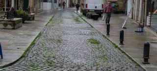 Una calle para «plantar patatas» en Cambados