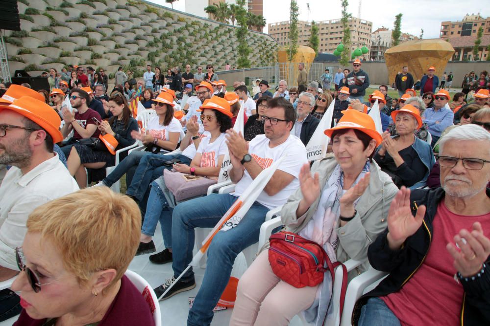 Mitin de Joan Ribó en el Parc Central