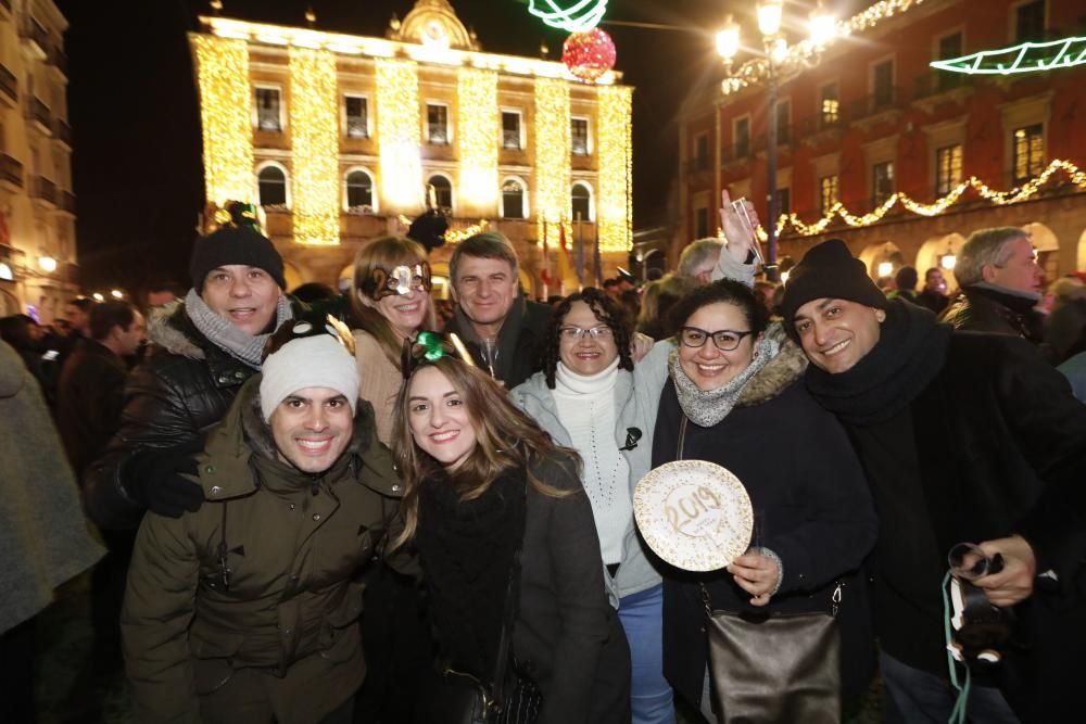 Nochevieja 2019 en Gijón