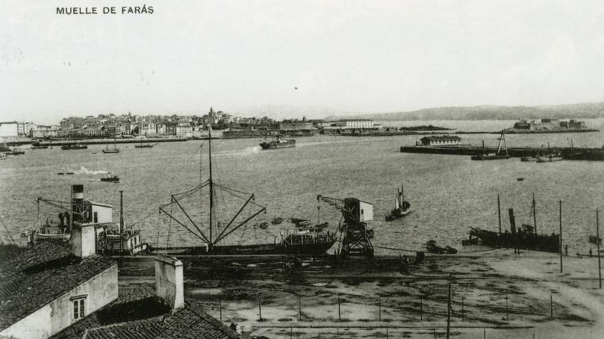 Carrusel de imágenes históricas del puerto de A Coruña