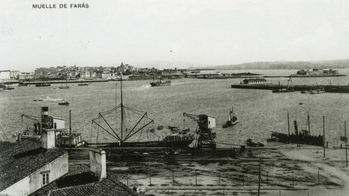 Imágenes históricas del puerto de A Coruña