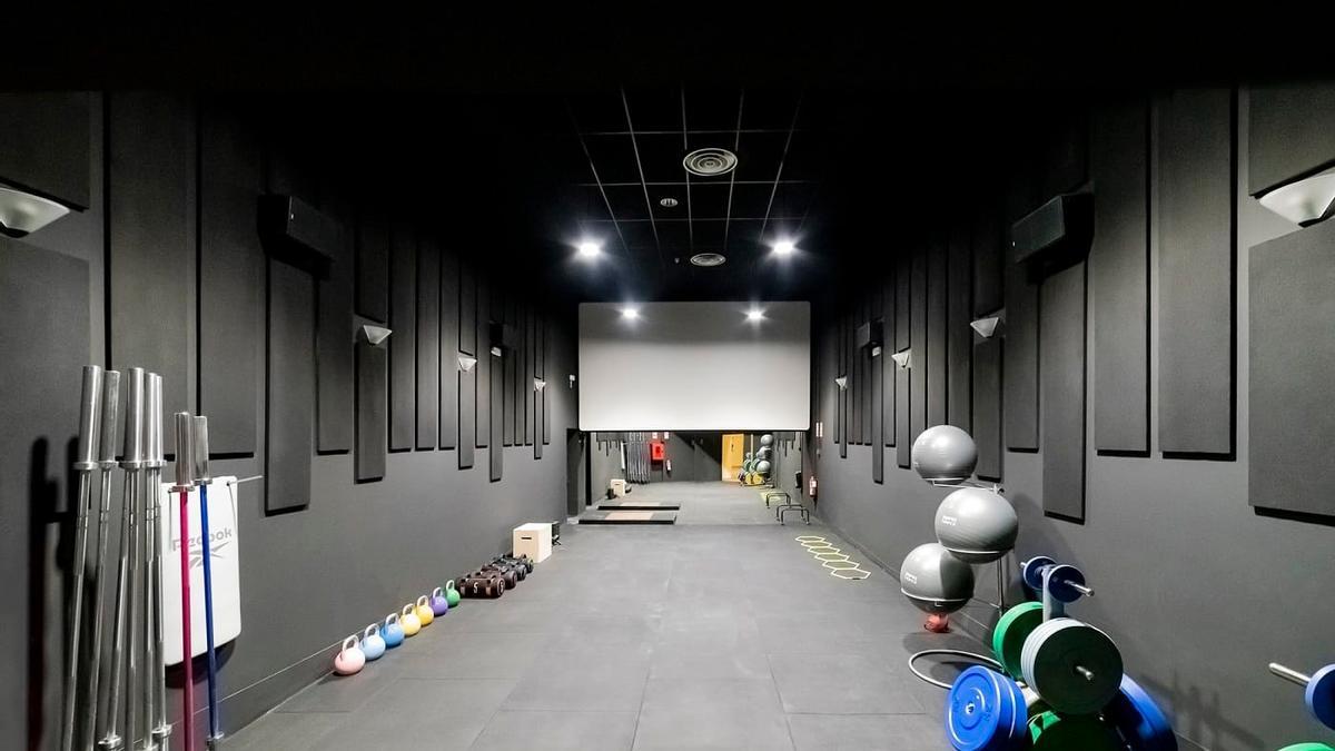 Gimnasio Sparta en los antiguos Cines Valderaduey