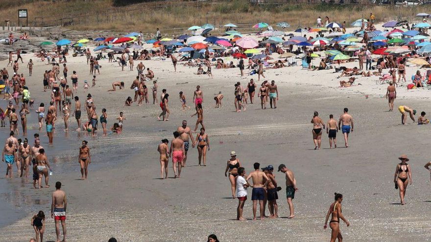 El sol, protagonista
de las últimas semanas
en Vigo. | José Lores