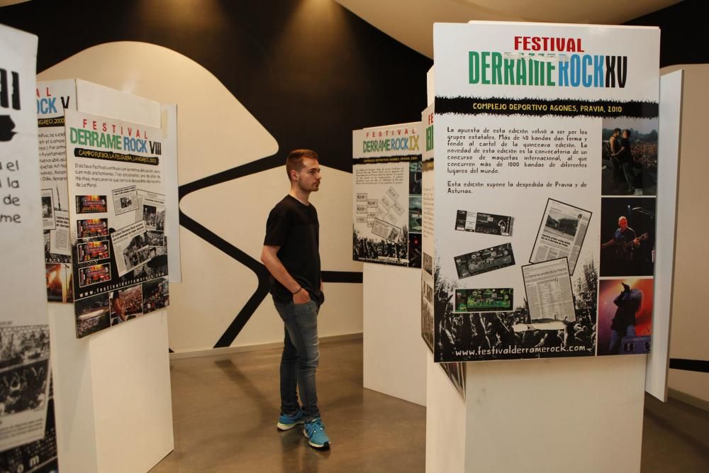 Una exposición en La Laboral rememora los veinte años del Derrame Rock