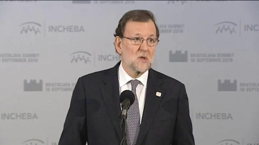 Comparecencia de Rajoy sobre el 'caso Barberá'