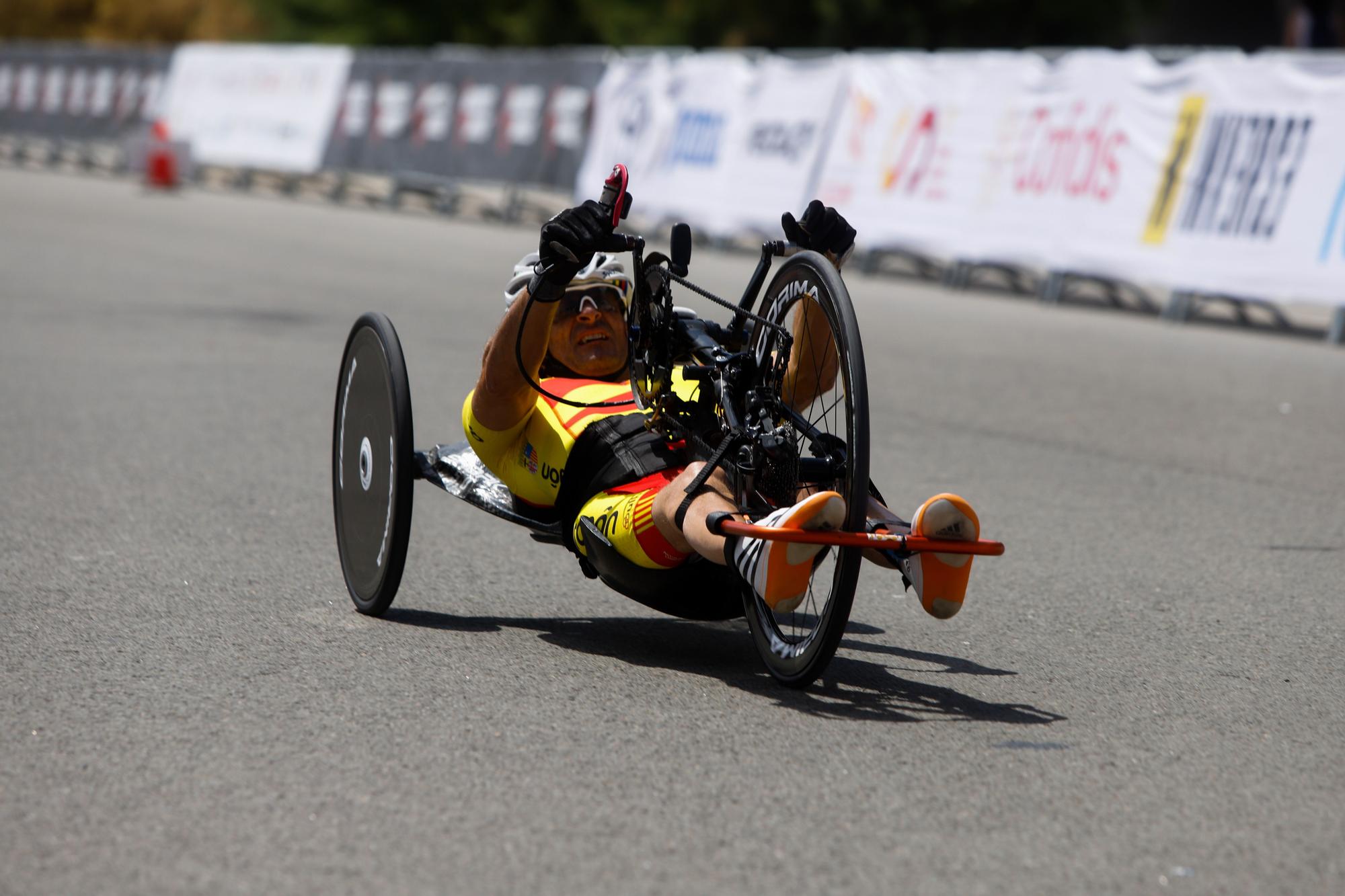 Así han sido las pruebas de ciclismo adaptado en La Marina