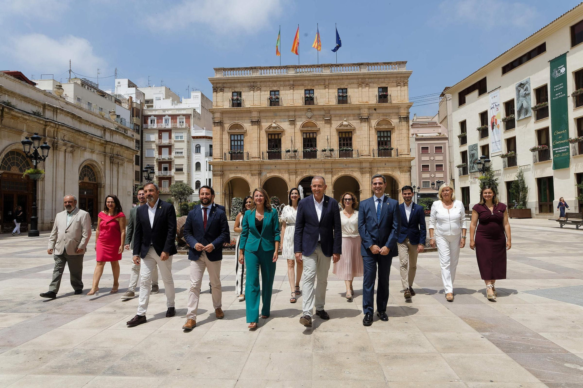 Todas las imagenes del balance de mitad de legislatura del equipo de gobierno de Castelló
