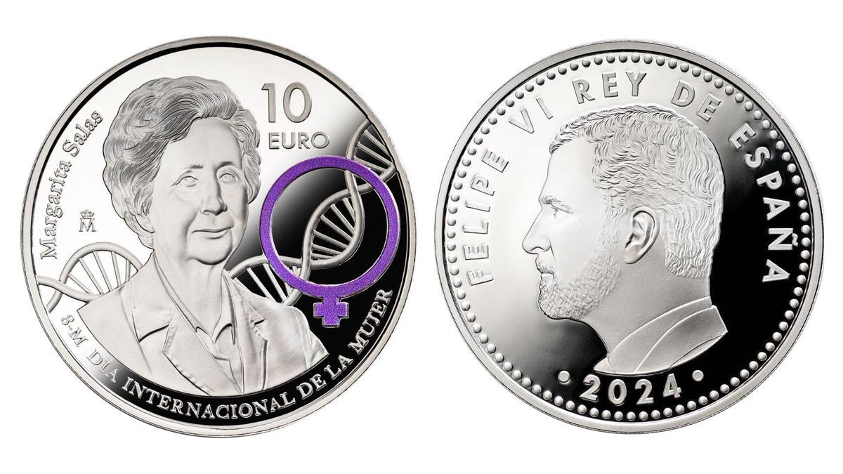 Moneda de Margarita Salas