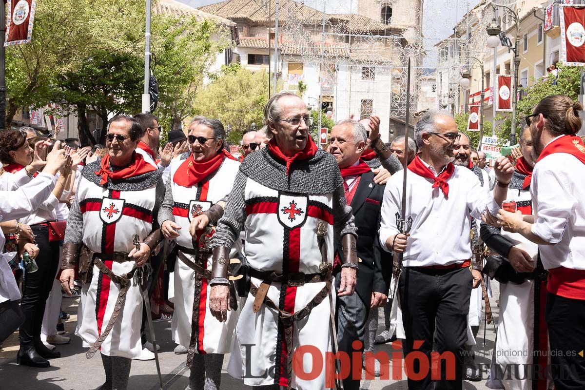 Moros y Cristianos en la mañana del día dos en Caravaca