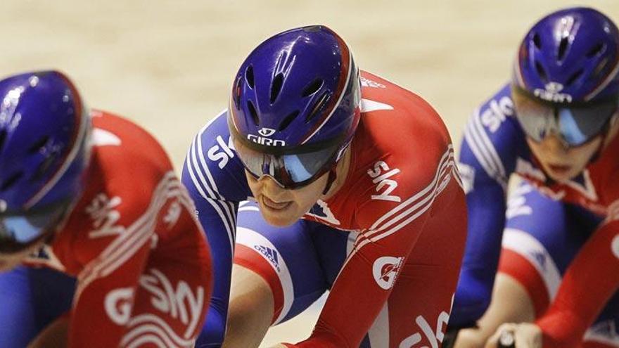 Joanna Rowsell, Laura Trott y Dani King