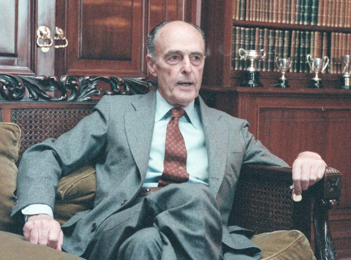 L’empresari José Felipe Bertrán de Caralt mor als 98 anys L’empresari José Felipe Bertrán de Caralt mor als 98 anys