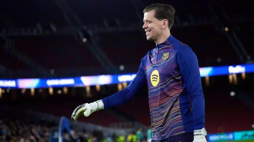 Szczesny, sobre su futuro en el Barça: "Sé que no voy a estar aquí durante mucho tiempo"