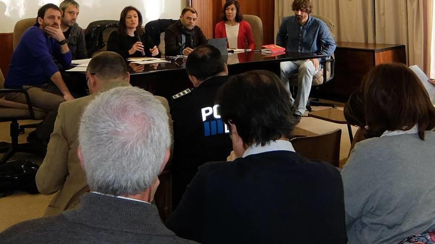 Reunión de los organizadores de la Mallorca 312, Consell y Govern con ayuntamientos.