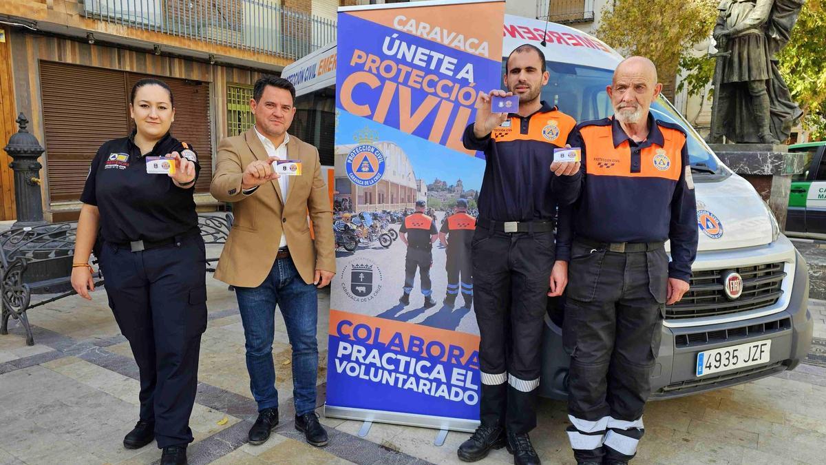 Presentación de la campaña de Protección Civil en Caravaca