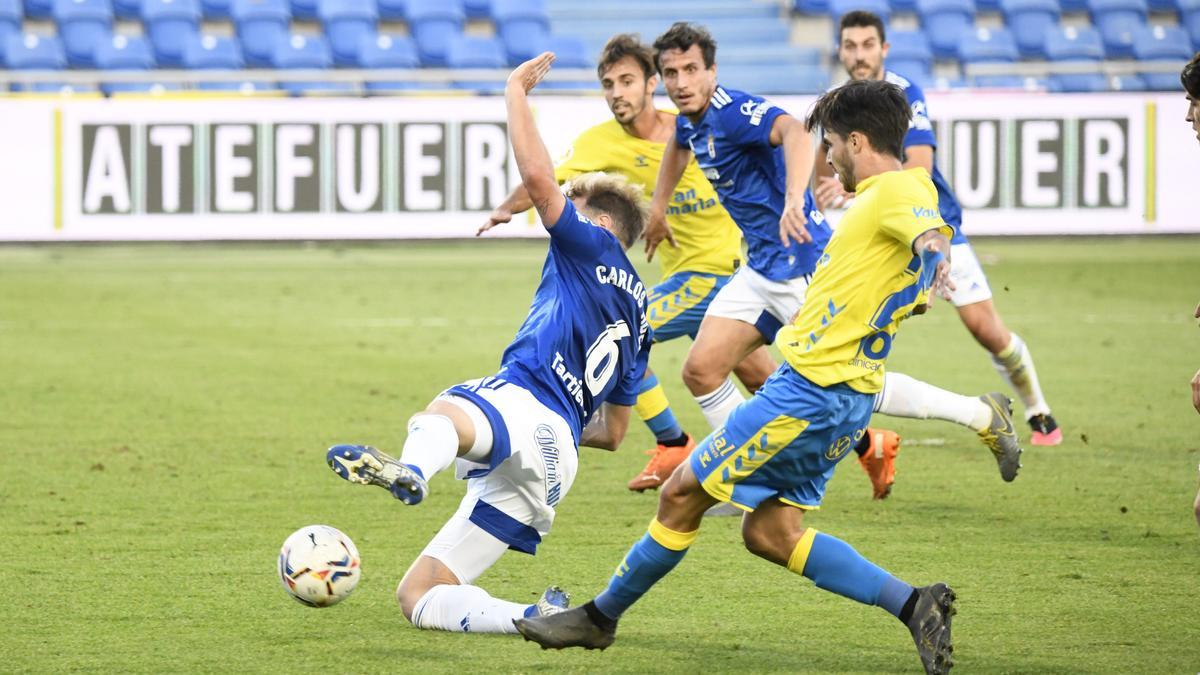 El partido del Oviedo, en imágenes