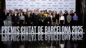 Ceremonia de entrega de los Premis Ciutat de Barcelona.