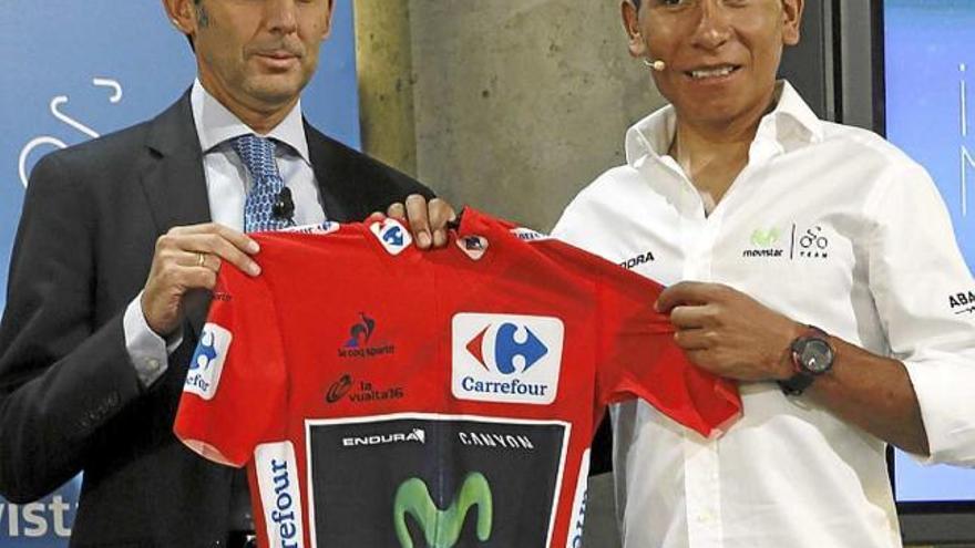 El Movistar oficialitza  la renovació de Nairo Quintana fins al 2019