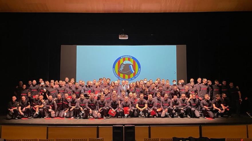 Nuevos bomberos del Consorcio Provincial de Valencia