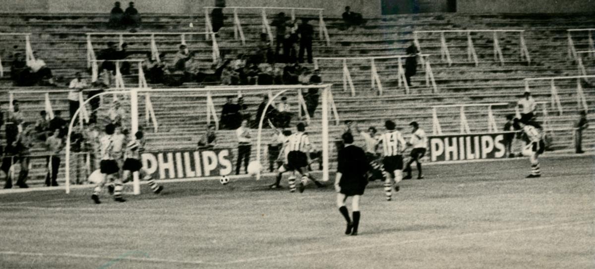 Imágenes del partido entre Bilbao Athletic y Villarreal CF