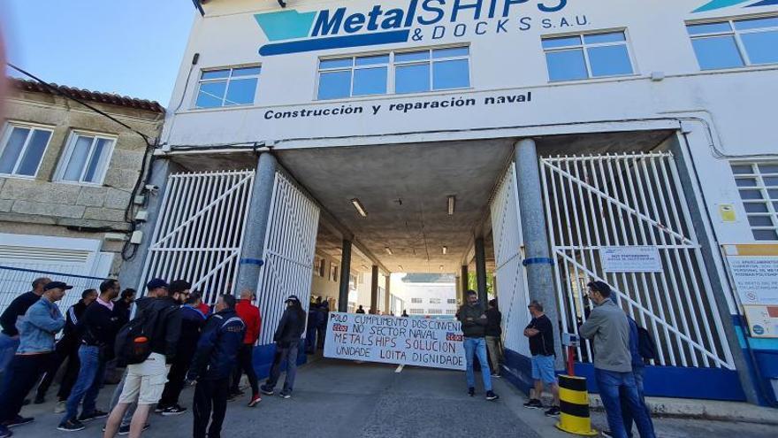 La plantilla de Metalships estalla tras otros siete despidos y va a la huelga por su “desmantelamiento”